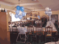 Presentaci�n del restaurante para el bautizo