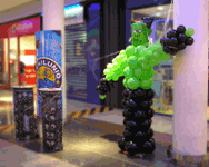 Decora tu stand con globos