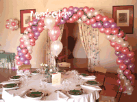 Arco de mesa presidencial, especial para Ana