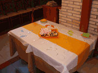 Cumplea�os y bautizo en la fiesta