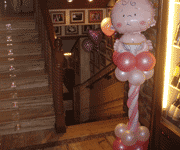 Decoraci�n de bautizo en Casa Juan