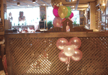 Decoraci�n de bautizo en Casa Juan