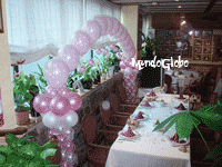 Decoraci�n de bautizo en Casa Juan