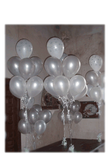Decoraci�n de globos para boda