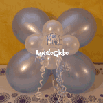Flor de globos