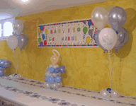 Mesa principal de Bautizo de Mikel