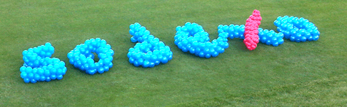 Decoración para reunión de Sodexo