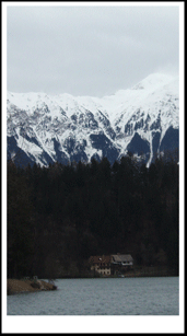 Imagen de los Alpes nevados
